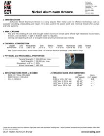 C63000 Ams 4640 Nickel Aluminum Bronze Shop By Alloy Shop Alloys