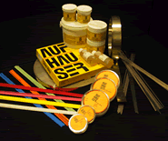 Aufhauser packaging with flux coated rods Aufhauser Image